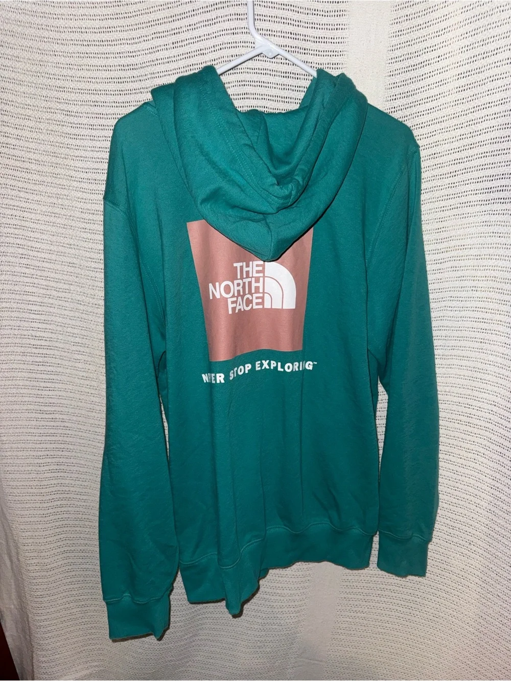 The North Face Teal Green Pullover Hoodie